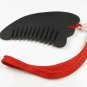 Natural Si Bin Stone, hand carved comb. Scrapping plate. Waist pendant.