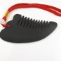 Natural Si Bin Stone, hand carved comb. Scrapping plate. Waist pendant.