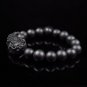 The real Si Bin stone, transfer beads plus brave bracelet.The rubber band strung together.