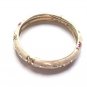 Retro pink cloisonne bracelet.The drip alloy. Beautiful Ms. preferred.