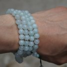 Tibetan Buddhist prayer beads, 8mm white jade, 108 beads, meditation yoga spicy beads, Tibetan Buddhist prayer beads, 8mm white jade, 108 beads, meditation yoga spicy beads,