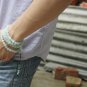 Tibetan Buddhist prayer beads, 8mm white jade, 108 beads, meditation yoga spicy beads,