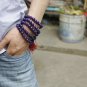 Tibetan Buddhism beads bracelet, 12mm blue jade, 108 beads, meditation yoga