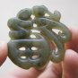 And Tian Qingyu, sculpture, pendants auspicious (blessing) word necklace pendant.