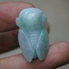 Natural white jade, hand-carved (blockbuster) the cicada charm necklace pendant. Natural white jade, hand-carved (blockbuster) the cicada charm necklace pendant.