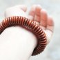Lobular red sandalwood 15 mm (single bead diameter) peace buckle prayer beads, bracelets