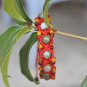 Natural multi-color jade.10 beads. Clever hand-woven bracelets