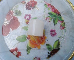 Hand-carved natural white jade (pull) (approximately 22 mm in diameter) 32 mm wide