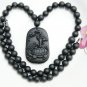 Natural Si Bin Stone (red-crowned crane) and tortoise.Fortunately, yes. 8 mm stone bead necklace