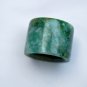 The natural color of the hand-carved jade ring, (trigger finger) (about 23 mm) diameter, 25 mm wide