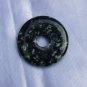 Natural jade, a black and white jade clasp, pendant necklace,