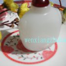 Imitation of ancient white jade snuff bottle. Hand pieces, ornamental items, collectibles. 70x60mm