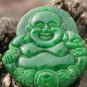 Handmade, full of green jade pendant, money the Buddha. Necklace pendant