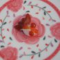 Red and white agate, hand-carved, lovely goldfish. Necklace pendant. 28x21x10mm