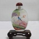 Snuff bottles antique hand-painted the Hawthorn beauty, hand pieces, ornaments. 9x6cm