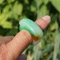 Color jade, saddle charm ring. Vintage ring about 20 x 11 x 5 mm.