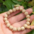 Small natural water hyacinth Tizi bracelet. Black and white Yuan Beads, 9 mm Mara meditation, yoga