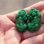 Full of green jade, hand-carved pairs of brave, pendant necklace, couple models (two prices)