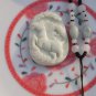 Hand-carved natural jade pendant, ( horse ) . Necklace Pendant 43x31x7mm