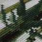Plum orchid , bamboo and chrysanthemum four gentlemen painting. Cross Stitch 20 X 45CM