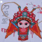The new living room painting, cross stitch, opera characters ( Peking Opera Blues ) 48x40CM