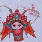 The new living room painting, cross stitch, opera characters ( Peking Opera Blues ) 48x40CM