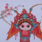 The new living room painting, cross stitch, opera characters ( Peking Opera Blues ) 48x40CM