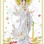 Sitting dripping Guanyin Bodhisattva ( check one ) cross-stitch finished painting the living room