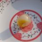 White fly yellow agate ( hand-carved ) ring. Ring approximately 21x19x5.5 mm.