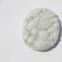 Hand-carved natural white jade Pegasus. Necklace Pendant 50x43 × 9mm