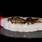 Goldfish gold inlaid jade pendant year after year (more than) lucky necklace and pendant