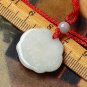 Gold inlaid jade (talisman) ChangMingSuo necklace pendant (tiger)