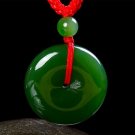 Seiko jade peace buckle. Peace is a blessing auspicious necklace pendant
