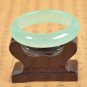 Natural light green jade bracelet (handmade) beautiful women's favorite
