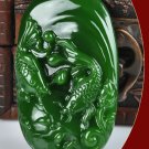 Jasper Pisces lotus (oval). A waist pendant pendant hand-carved press of the hand Jasper Pisces lotus (oval). A waist pendant pendant hand-carved press of the hand