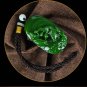 Jasper Pisces lotus (oval). A waist pendant pendant hand-carved press of the hand