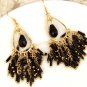 Bohemian long tassels droplets sexy stud earrings. The choice of beautiful lady