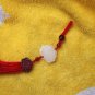 Hand carved jade pendant jade lotus tassel (holy) lucky charm waist pendant