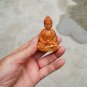 The old Chinese jade, yellow jade Buddha in retro, small accessories, hand pieces.