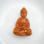 The old Chinese jade, yellow jade Buddha in retro, small accessories, hand pieces.