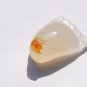 Manual sculpture Natural red agate spider (content) pendant necklace