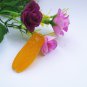 Natural agate handmade cicada (blockbuster). Auspicious necklace pendant.