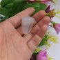 Manual sculpture, natural white agate red oval ring surface ring