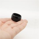 Natural black Color sardonyx hand-carved ring