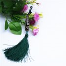 Nine eyes tianzhu hand-carved Tibet tassel (talisman) waist pendant