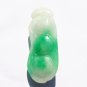 White and green jade green beans (peace) of the four seasons. The necklace pendant