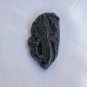 Natural dark green jade, brave cabbage cui (wealth). Pendant necklace