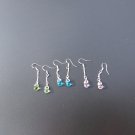 925 sterling silver color crystal sexy anti-allergic earrings. Beautiful women's choice 925 sterling silver color crystal sexy anti-allergic earrings. Beautiful women's choice