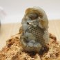 Pure natural jade, handmade double-sided carving of the money, necklace pendant, (unique)