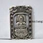 Vintage white copper is a big day (Buddha). Amulet - lucky necklace pendant.